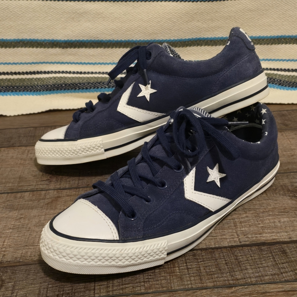 Converse Dark Blue and White Men's Sneakers